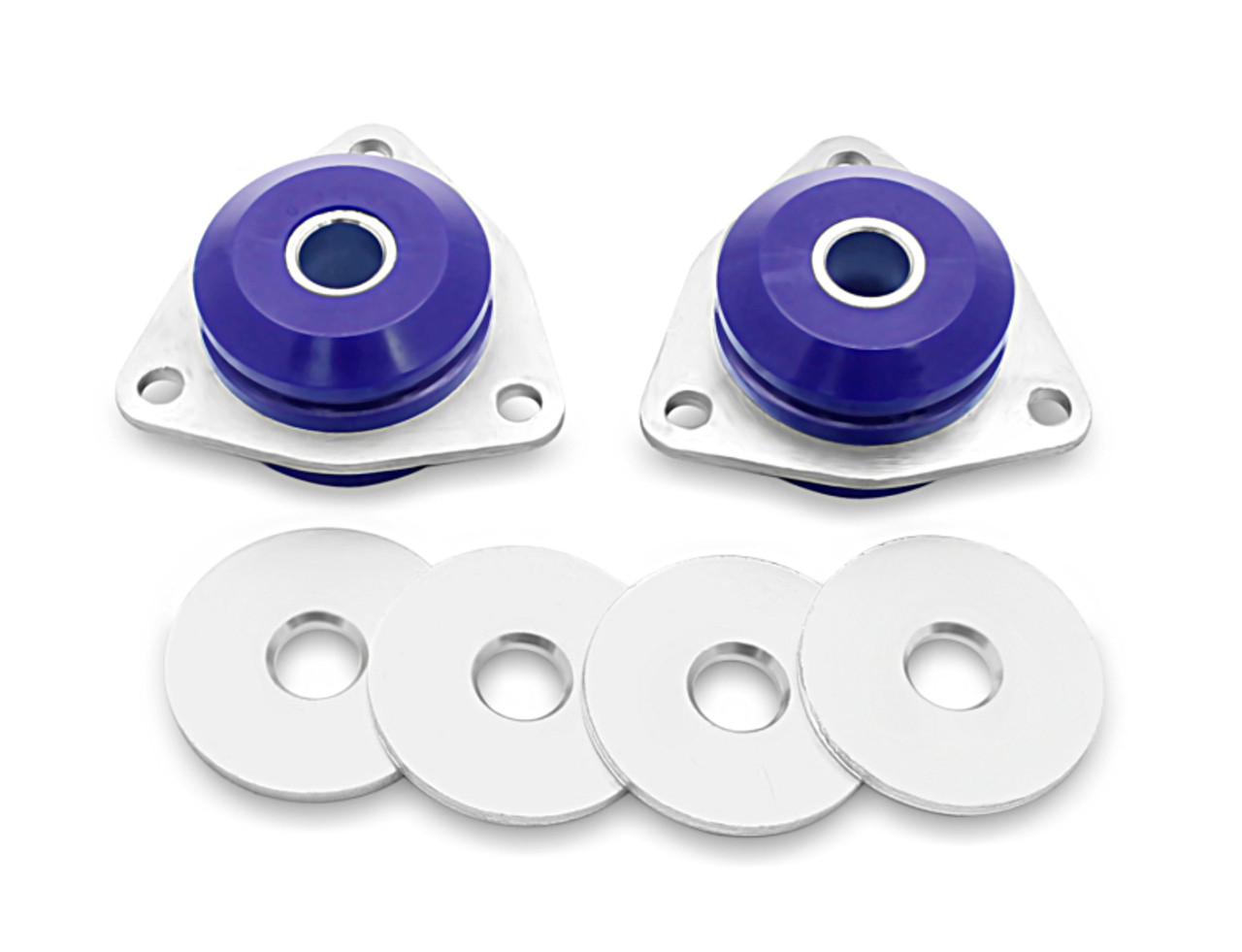 SuperPro 1994 Land Rover Discovery Base Rear Forward Radius Arm-to-Chassis Mount Bushing Set - SPF0323K