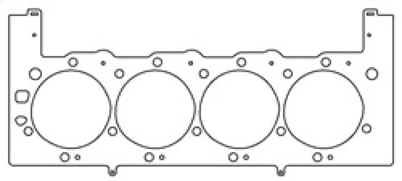 Cometic GM L18 Vortec 8100 Gen-VII Big Block V8 .045in MLS Cylinder Head Gasket - 4.280in Bore - RHS - C5761-045