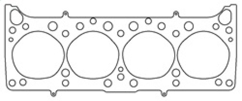 Cometic Pontiac 350 V8 .040in MLS Cylinder Head Gasket - 3.750in Bore - C5767-040