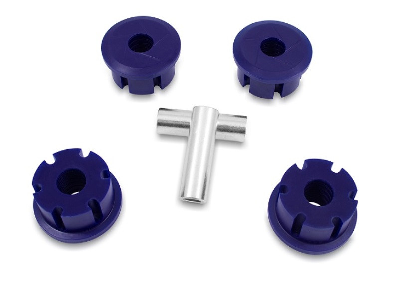 SuperPro 1984 Jeep Cherokee Base Rear Leaf Spring Bushing Kit (63mm Width) - Forward Spring Eye - SPF0969K