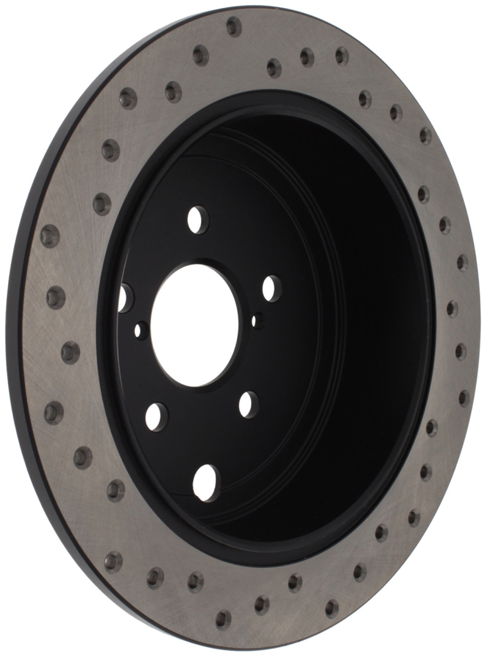 StopTech 08-10 WRX Drilled Left Rear Rotor - 128.47029L