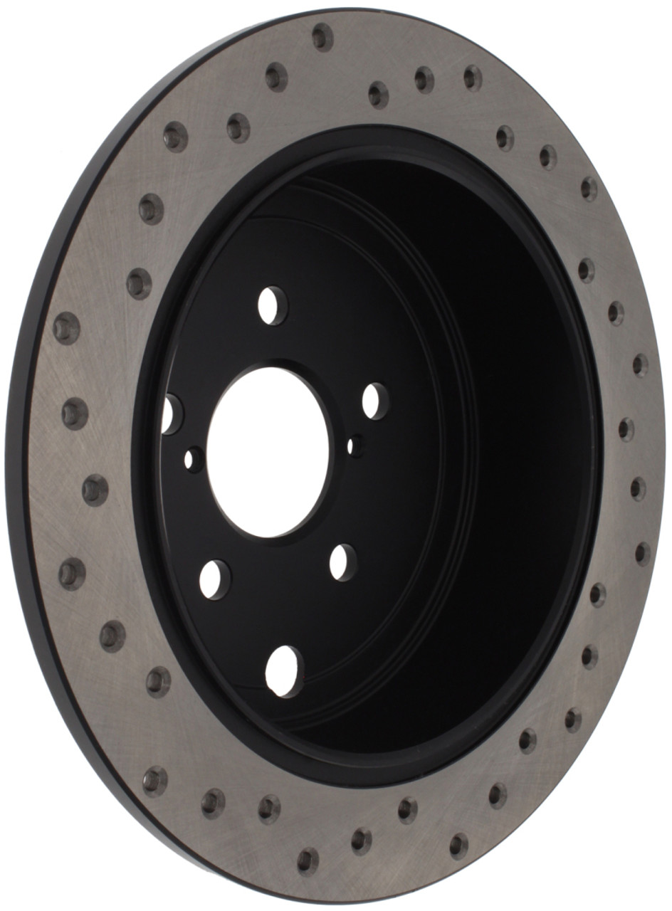 StopTech 08-10 WRX Drilled Right Rear Rotor - 128.47029R