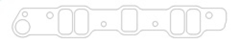 Cometic Pontiac V8 .060in Fiber Intake Manifold Gasket Set - 1.141in x 2.063in Rectangle Port - C5778-060