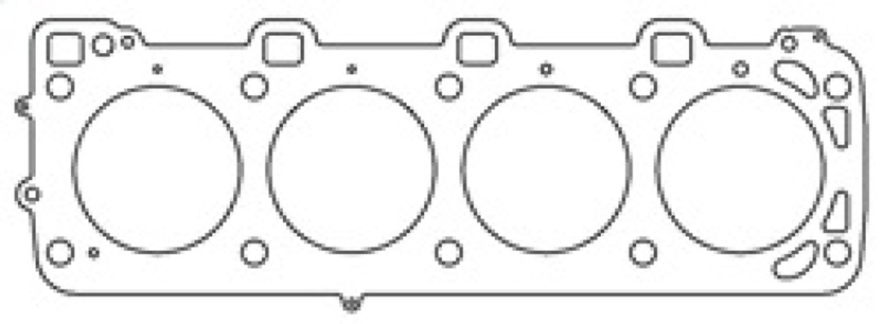 Cometic Porsche 928 83-97 104mm Bore .045 inch MLS Head Gasket Left Side H/G - C5783-045