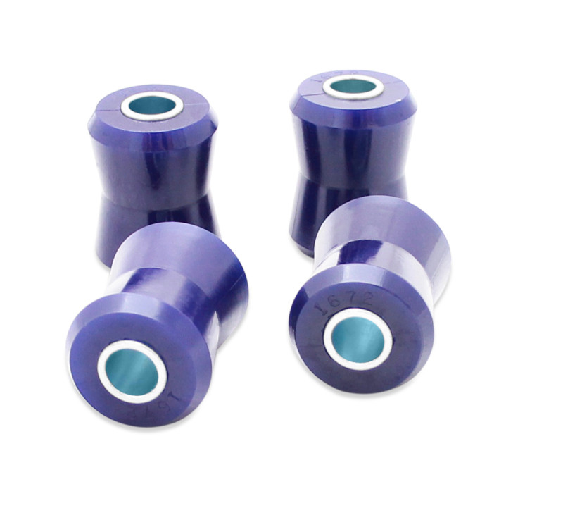 SuperPro 1967 Volvo 144 S Rear Upper Trailing Arm Bushing Set (30mm O.D. Hour Glass) - SPF1672K