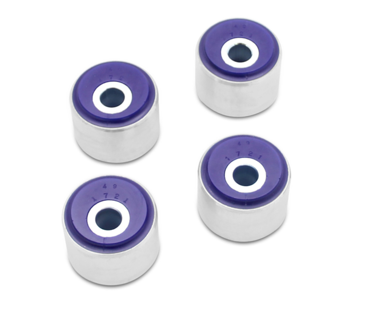 SuperPro 1991 Toyota Land Cruiser Base Front 2 Deg. Caster Correction Radius Arm-to-Diff Bushing Set - SPF1721K