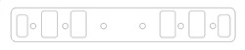 Cometic Oldsmobile 400/455 Gen-2 Rocket V8 .060in Fiber Intake Mani Gasket Set - C5813-060