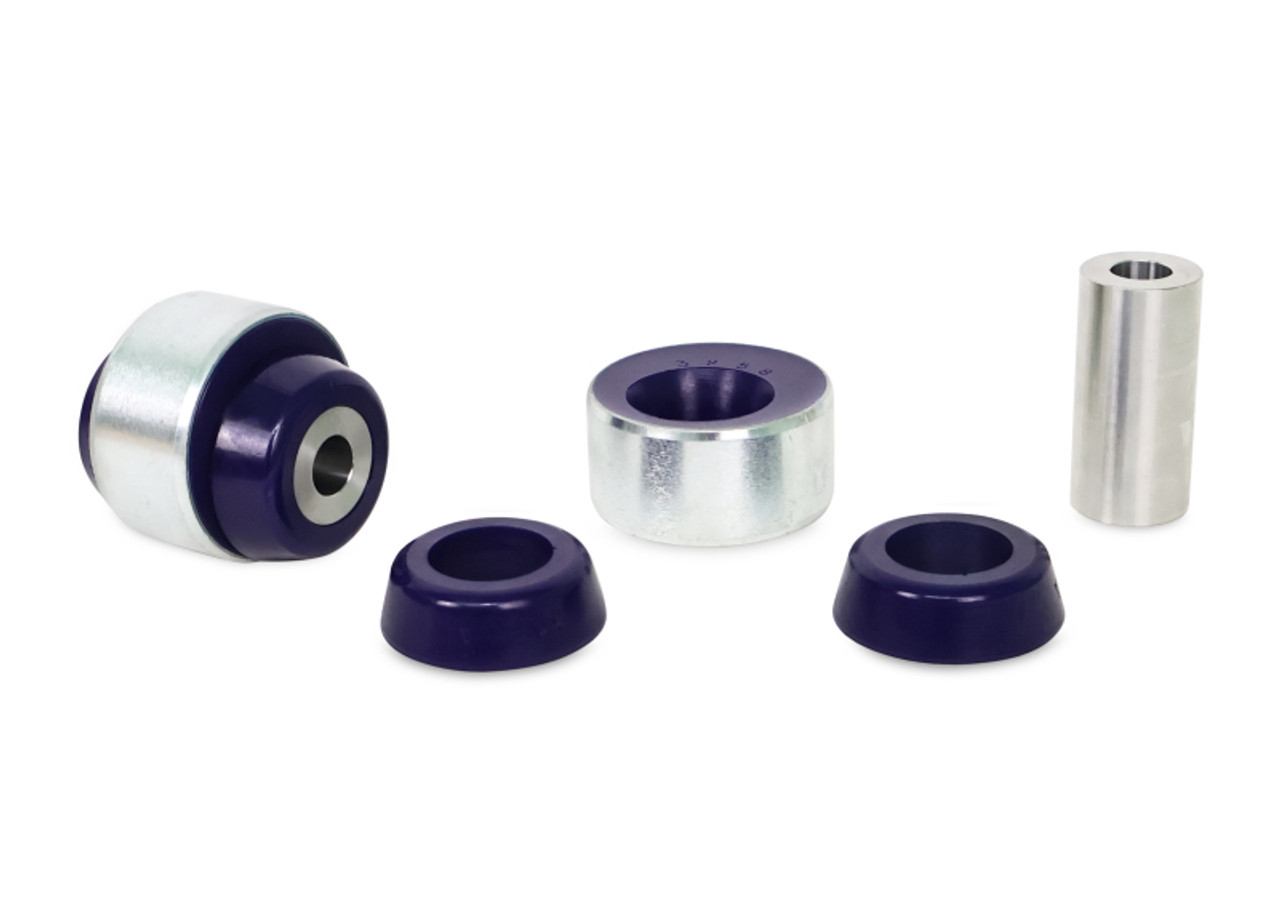 SuperPro 04-11 Mazda RX-8 Camber Adjustable Rear LCA Inner Bushing Kit & Caster - Stainless Hardware - SPF3258SSK