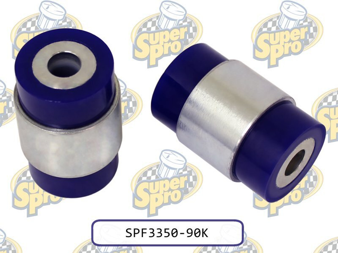 SuperPro 2006 Volkswagen GTI Base Rear Inner Forward Control Arm Bushing Kit - Motorsport - SPF3350-90K