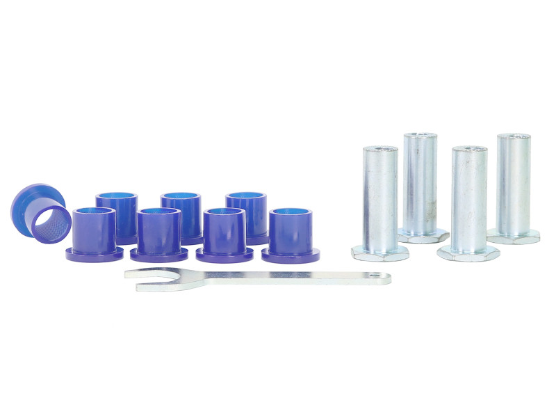 SuperPro 1984 BMW 318i Base Rear Trailing Arm Camber & Toe Adjustable Bushing Kit - SPF4185K