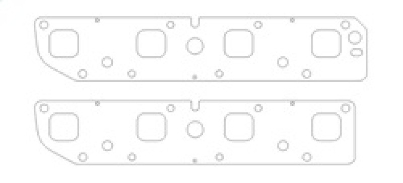 Cometic Dodge 5.7L Hemi .030in MLS 1.46in X 1.39in Exhaust Manifold Gaskets *Pair* - C5854-030