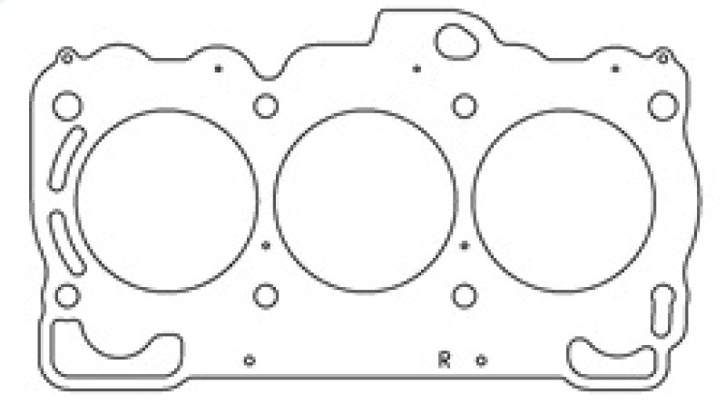 Cometic Subaru EZ30 Flat 6 3.0L 90mm Bore .040 inch MLS Head Gasket Right - C5860-040