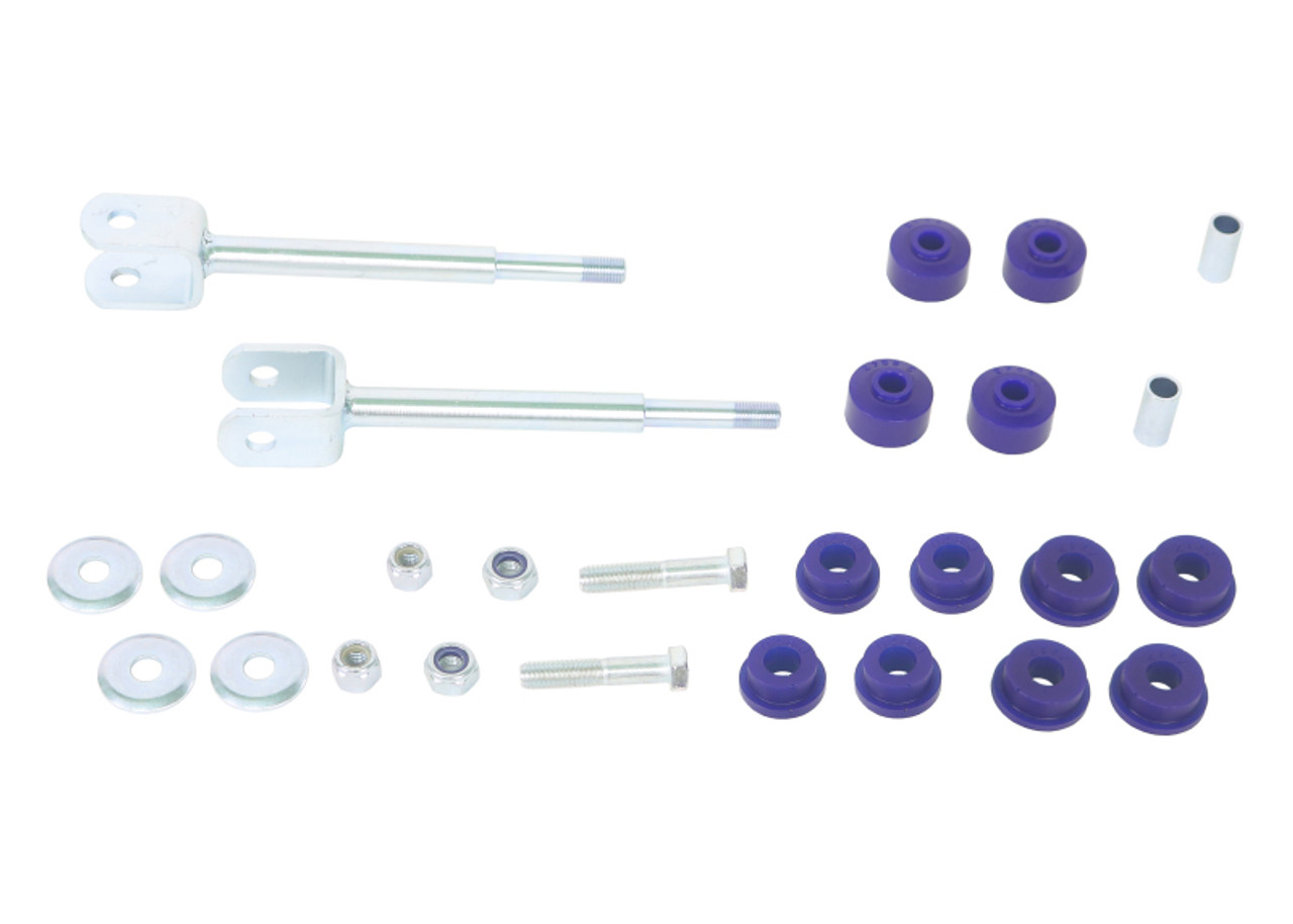 SuperPro 1991 Toyota Land Cruiser Base Rear HD Extended End Link Set - TRC0039