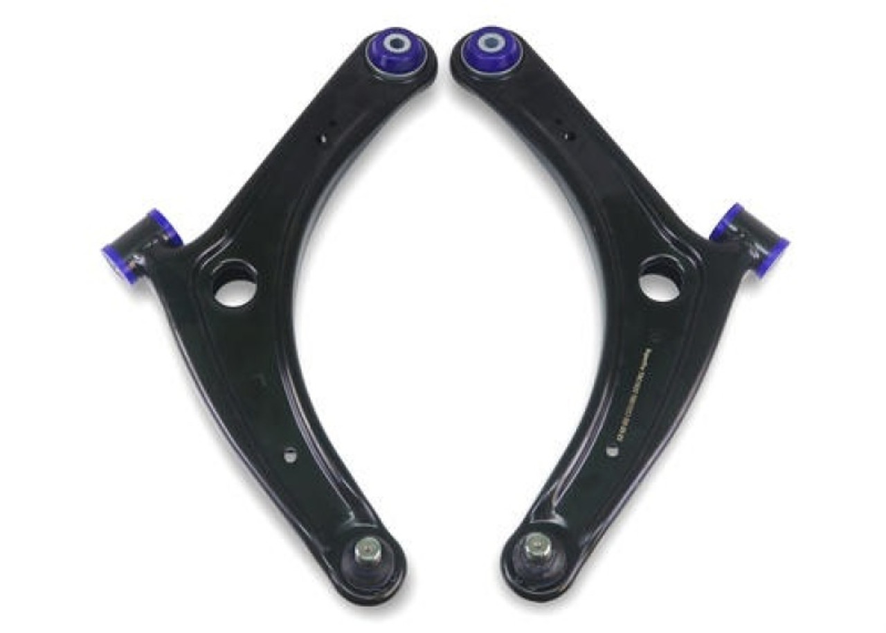 SuperPro 2008 Mitsubishi Lancer GTS Front Lower Control Arm Set w/ Bushings - TRC1022
