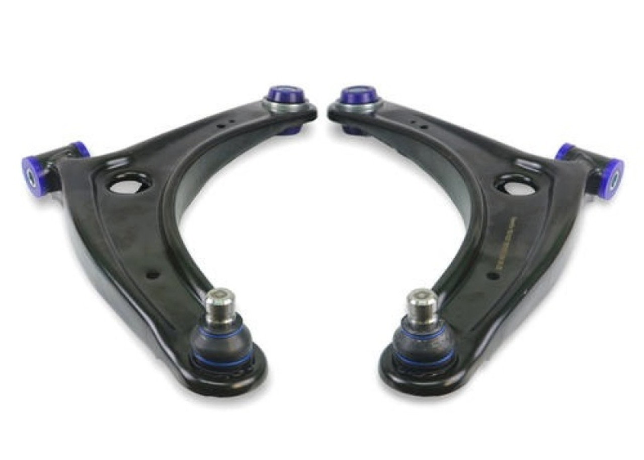 SuperPro 2008 Mitsubishi Lancer GTS Front Lower Control Arm Set w/ Bushings - TRC1022