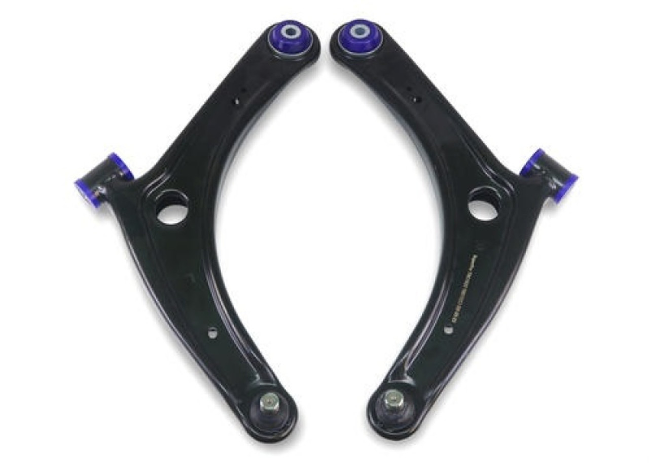 SuperPro 2008 Mitsubishi Lancer GTS Front Lower Control Arm Set w/ Bushings - TRC1022