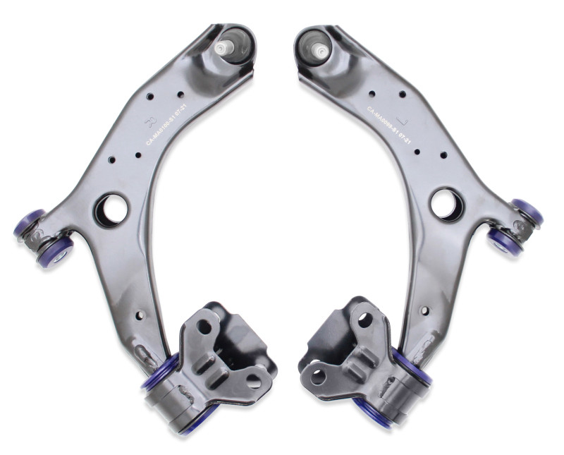 SuperPro 10-14 Mazda3 Front Lower Control Arm Set W/ Sp Bushings - TRC1051
