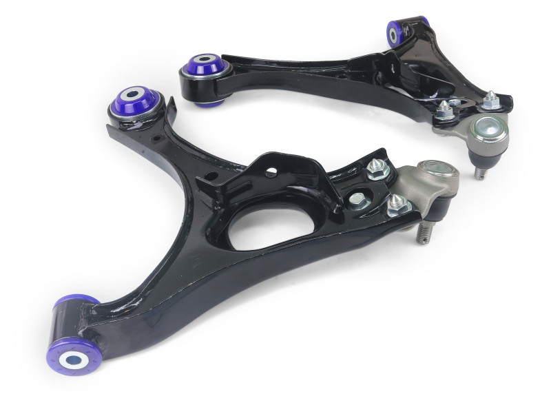 SuperPro 06 Honda Civic DX Front Lower Control Arm Set W/ Bushings - TRC1166