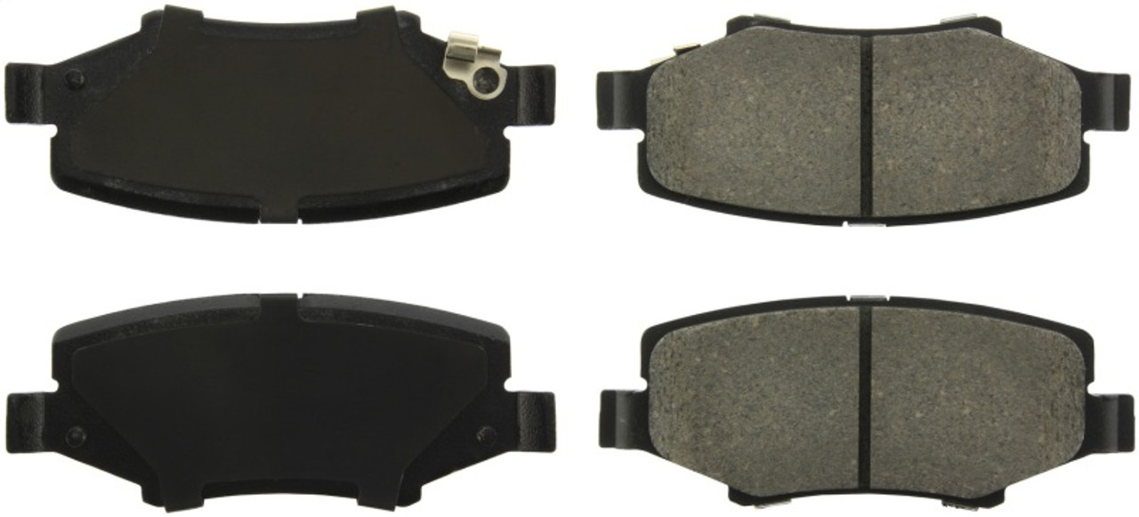 StopTech 07-18 Jeep Wrangler Sport Brake Pads w/Shims and Hardware - Rear - 309.12740