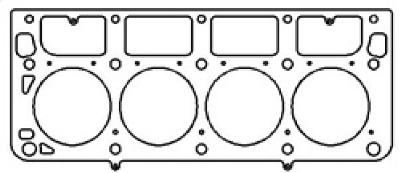 Cometic 09+ GM LS9 4.100in Bore .051 thick MLS RHS Head Gasket - C5985-051