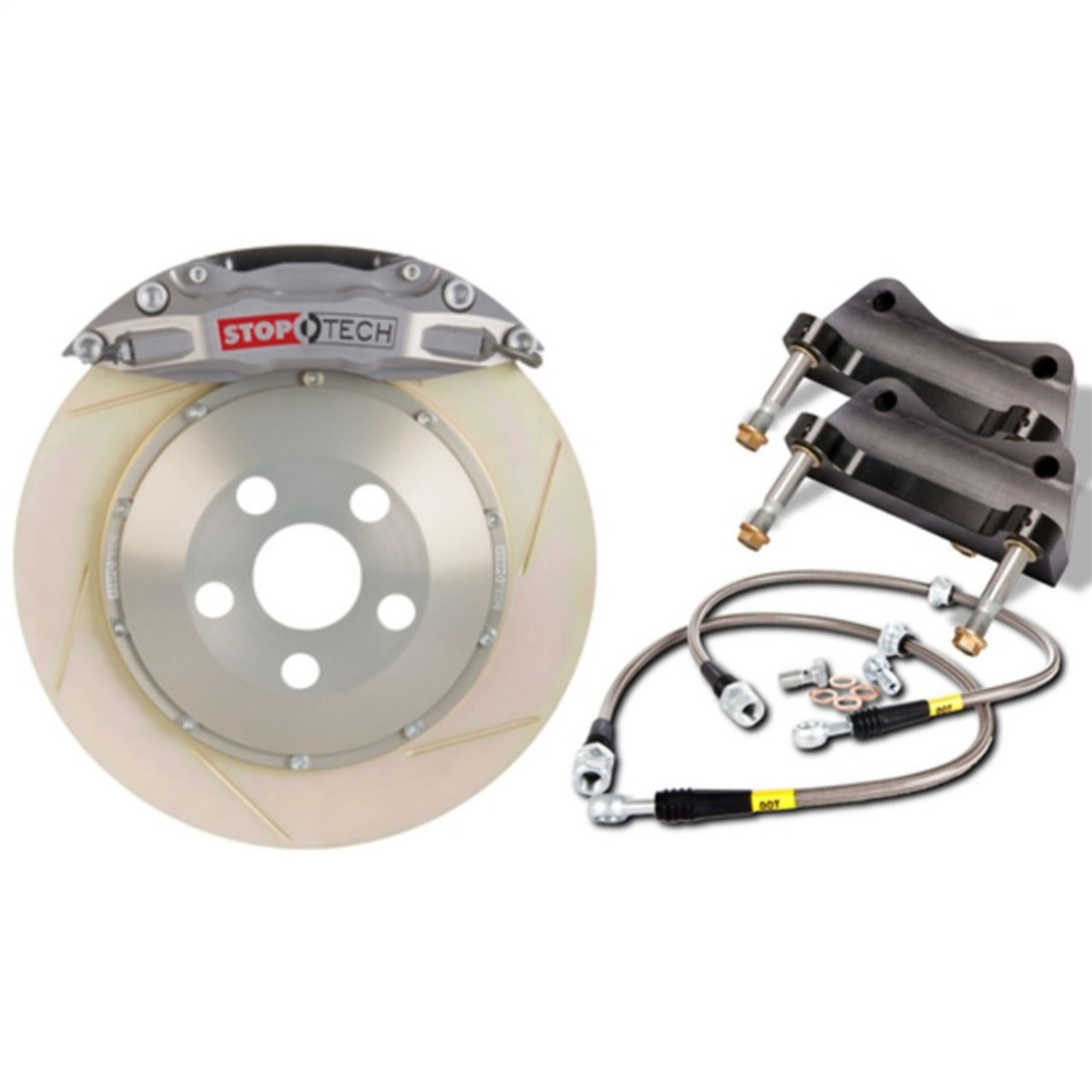 StopTech BBK 93-98 Toyota Supra Rear ST-40 332x32 Trophy Sport Zinc Slotted Big Brake Kit - 83.857.0047.R3