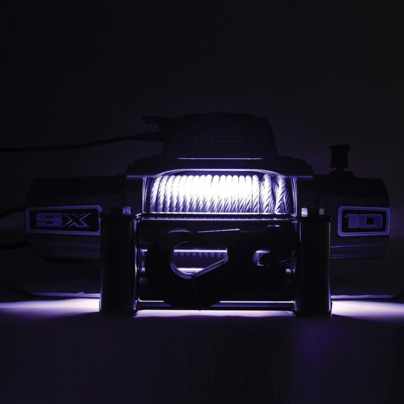 Superwinch 10000 LBS 12V DC 3/8in x 85ft Wire Rope SX 10000 Winch - 1710200