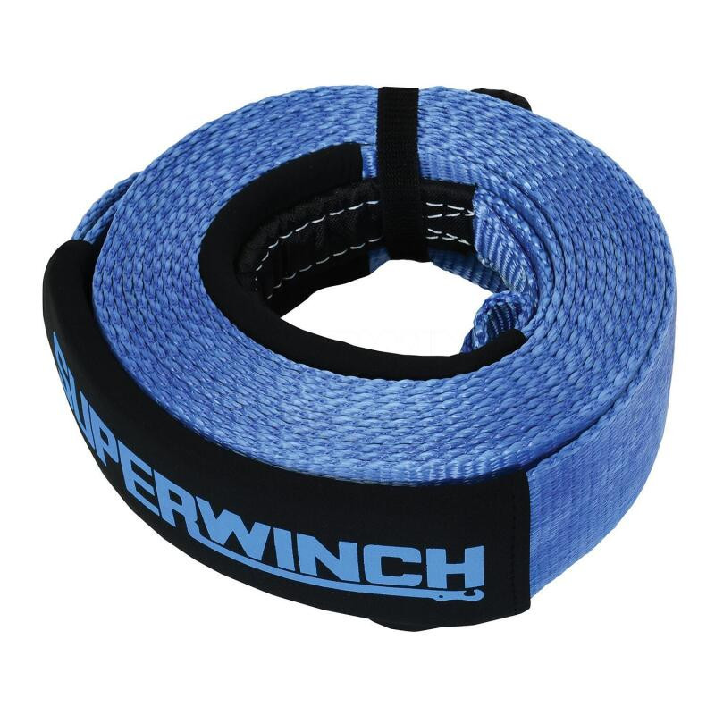 Superwinch Recovery Strap 20000 lbs 2in x 30 ft w/ Reinforced Closed-Loop Ends - 2518