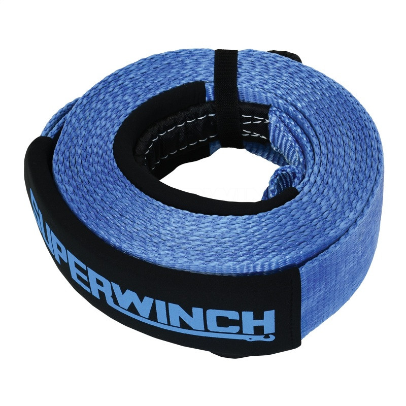 Superwinch Recovery Strap 20000 lbs 2in x 30 ft w/ Reinforced Closed-Loop Ends - 2518