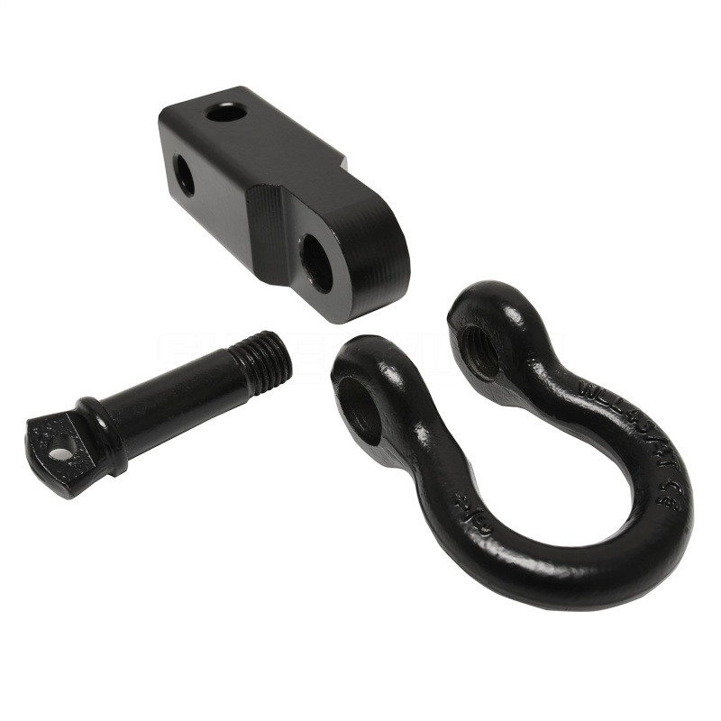 Superwinch Receiver Shackle Bracket - Fits 2i Class III/IV Hitch Receiver Rated at 10k Lbs - 2573