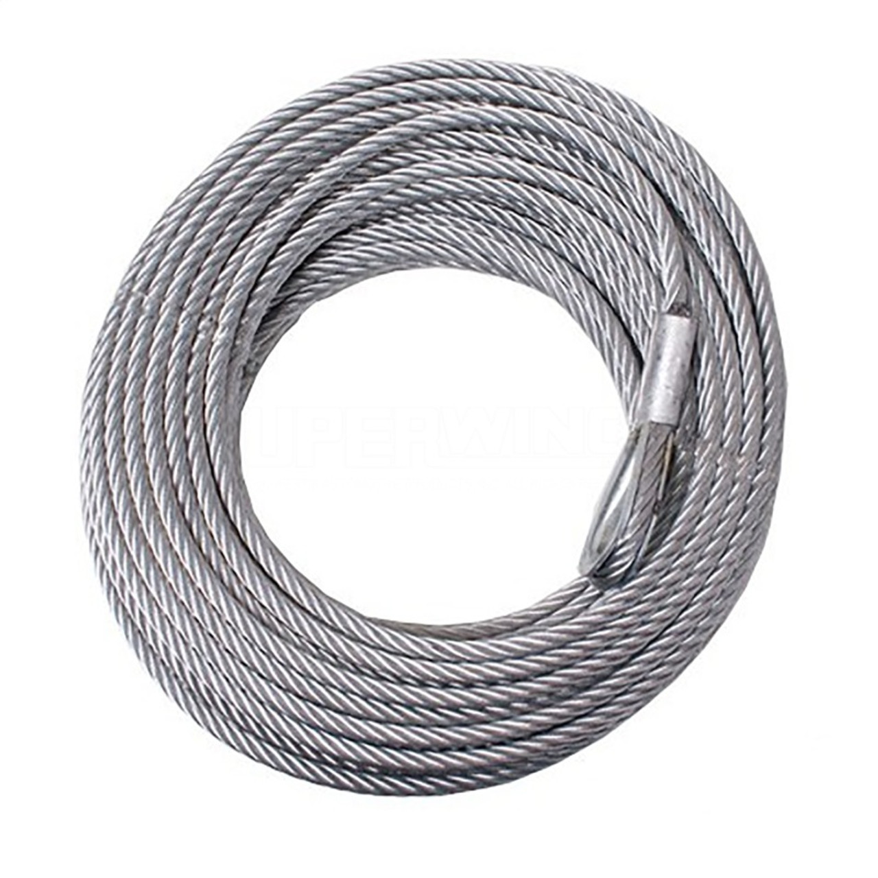 Superwinch Wire Winch Rope 29/64in Dia x 85ft for Talon 14/18K Tiger Shark 18K - 90-24563