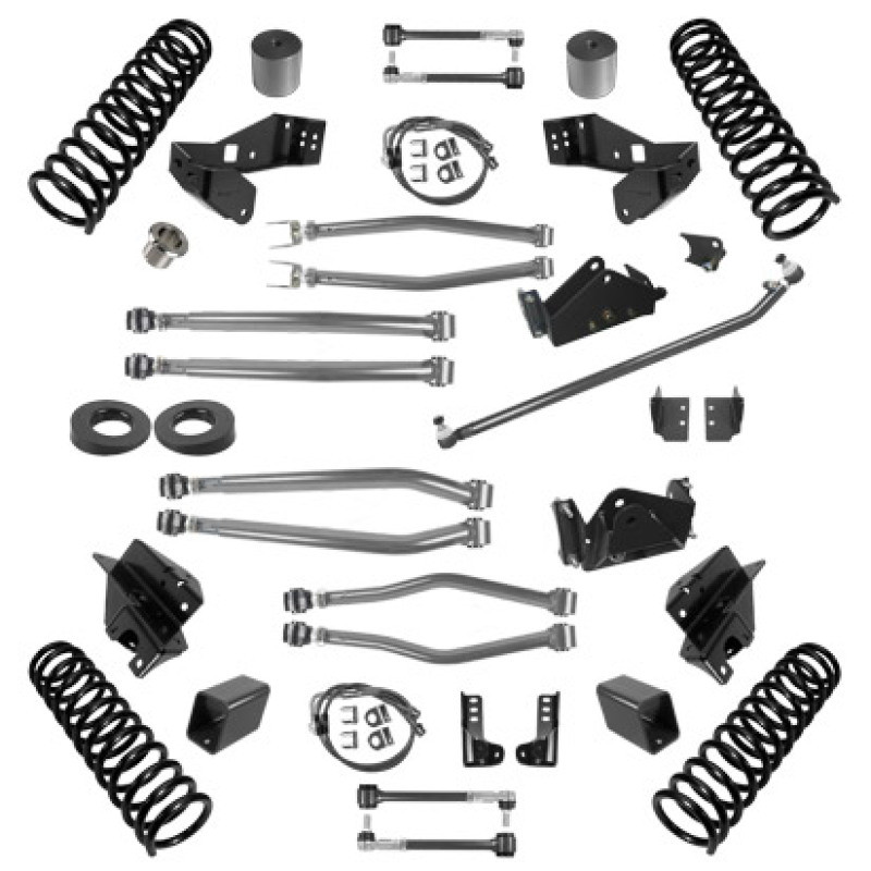 Synergy 07-18 Jeep Wrangler JKU 4 DR 3.0in Lift Stage 4 Suspension System - 8044-30 Photo - Primary