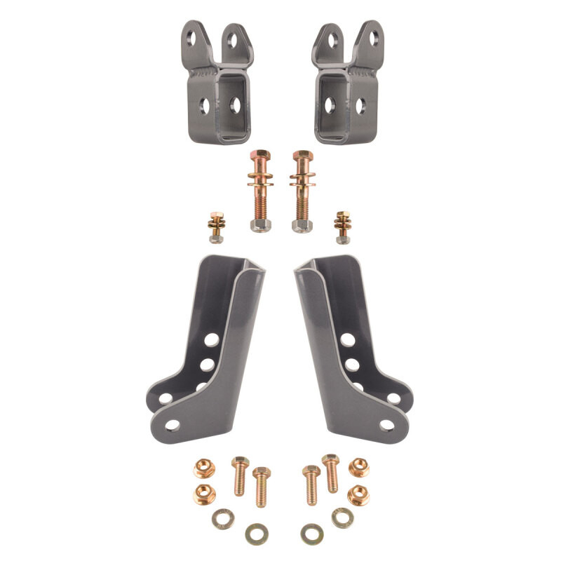 Synergy 2018+ Wrangler JL/JLU Front and Rear Lower Shock Relocation Kit - 8819 Photo - Primary