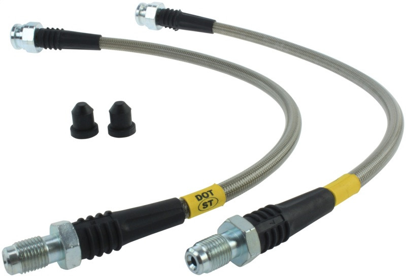 StopTech 00-04 Ferrari F360/04-05 F360 Stradale Rear Stainless Steel Brake Line Kit - 950.03501
