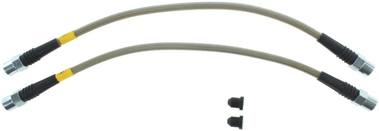 StopTech 01-05 Audi Allroad Quattro Stainless Steel Front Brake Lines - 950.33003