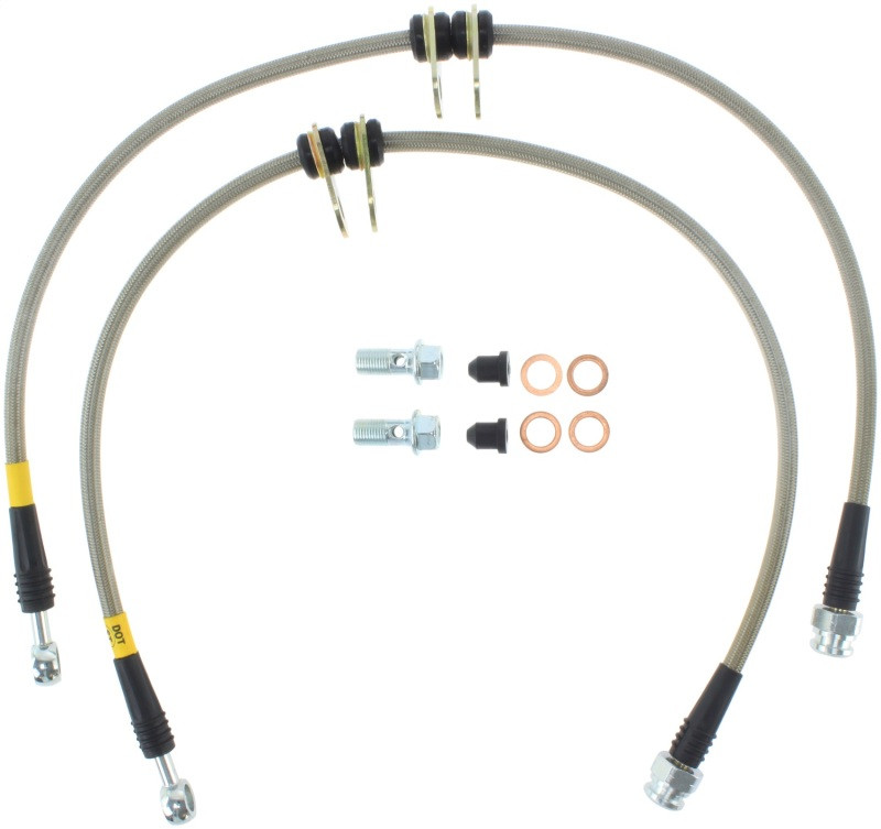 StopTech 00-05 Honda S2000 Front SS Brake Lines - 950.40008