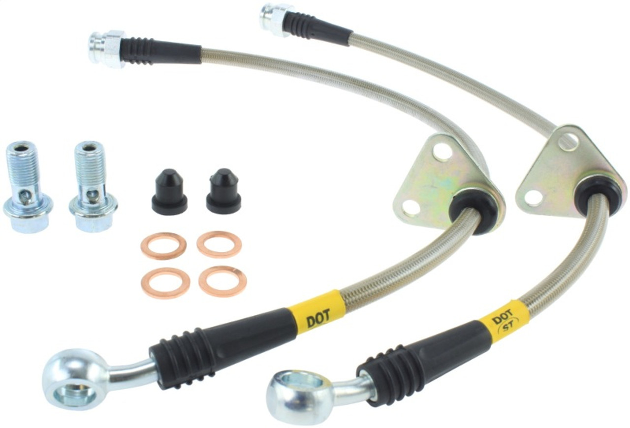 StopTech 00-05 Honda S2000 Rear SS Brake Lines - 950.40506