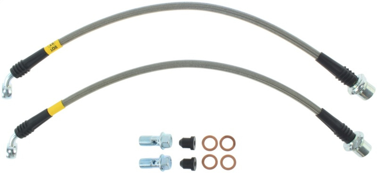StopTech 06-08 Lexus IS350 / 06 GS300/GS430 Stainless Steel Front Brake Lines - 950.44003