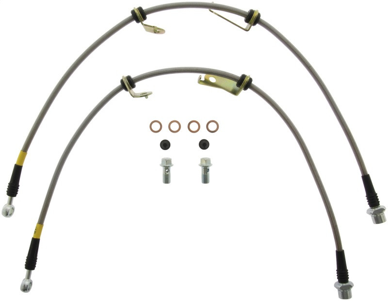 StopTech 06-17 Lexus HS250h / Toyota RAV4 Stainless Steel Front Brake Lines - 950.44036