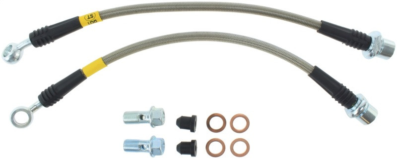 StopTech 00-05 Celica GT-S/05-08 Scion tC Stainless Steel Rear Brake Lines - 950.44505