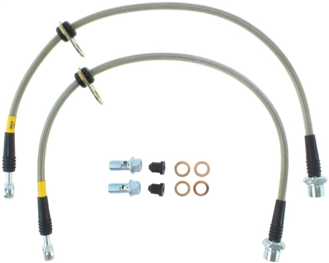 StopTech 92-01 Toyota Camry Stainless Steel Rear Brake Lines - 950.44516