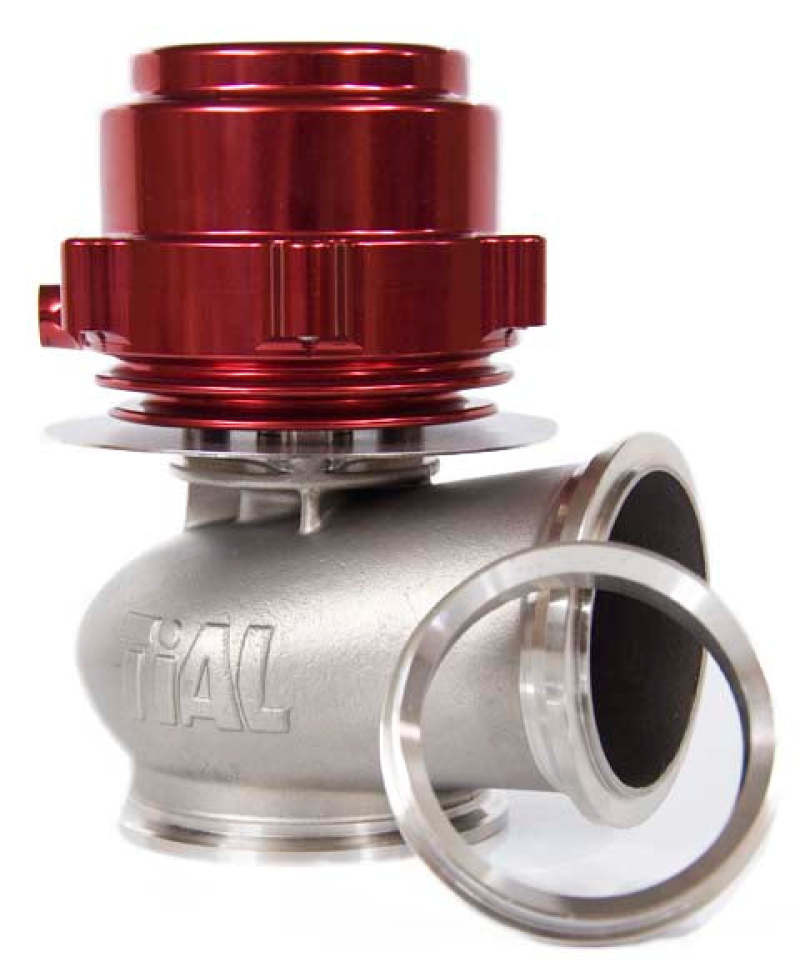 TiAL Sport V60 Wastegate 60mm .673 Bar (9.77 PSI) w/Clamps - Red - 002653