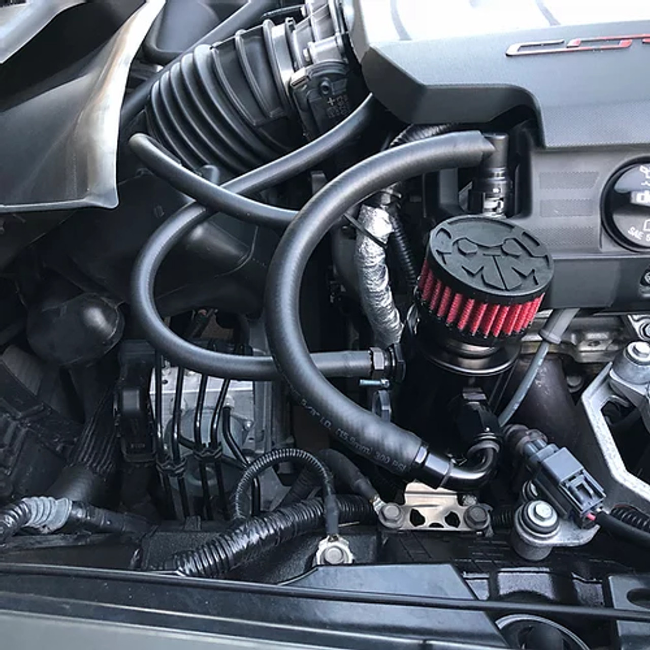 MightyMouse Wild Catch Can Kit - C7 Corvette LT1