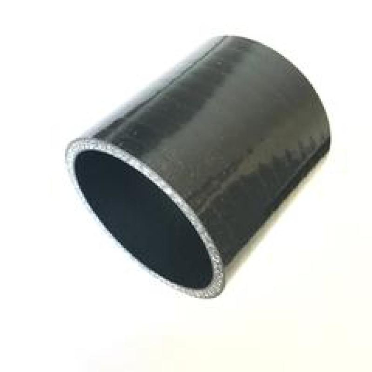 Ticon Industries 4-Ply Black 2.75in Straight Silicone Coupler - 131-07003-0401