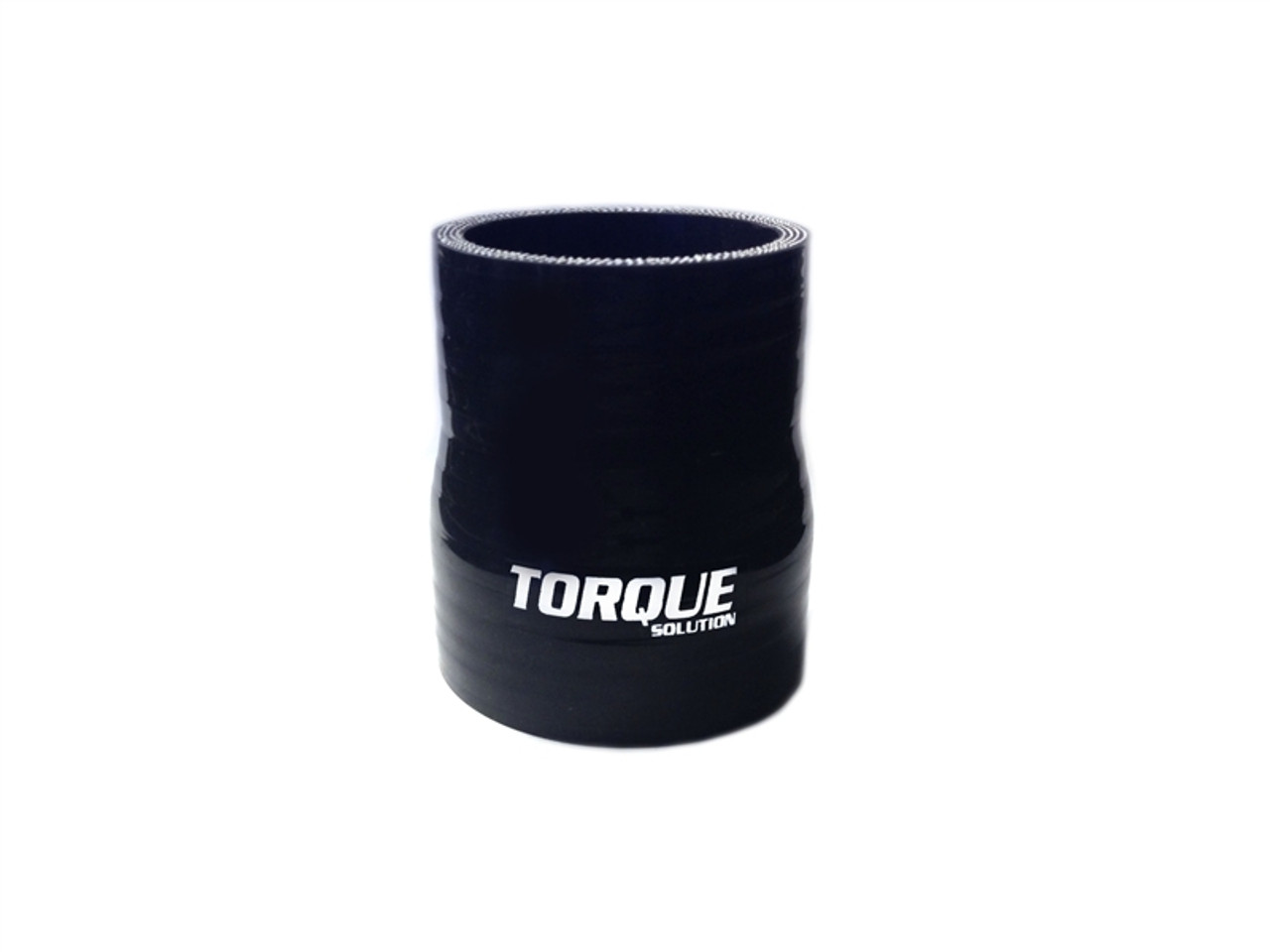 Torque Solution Transition Silicone Coupler: 2 inch to 2.25 inch Black Universal - TS-CPLR-T2225BK