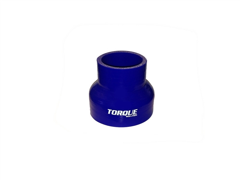 Torque Solution Transition Silicone Coupler: 2 inch to 3 inch Blue Universal - TS-CPLR-T23BL