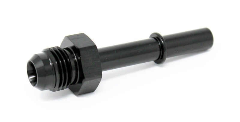 Torque Solution Push-On EFI Adapter Fitting: 3/8in SAE to -8AN Male Flare - TS-FTG-008