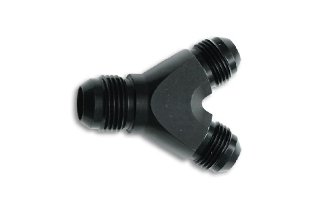 Torque Solution Adapter Fitting -8AN Flare Y to Dual -8AN Flare - TS-FTG-8YD8