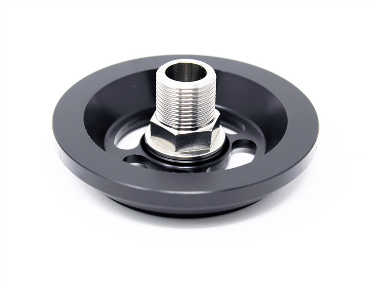 Torque Solution WIX Oil Filter Adapter w/ WIX 57202XP Nissan R35 GT-R VR38 - TS-GTR-501-57202XP