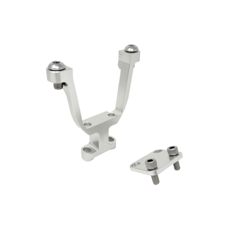 Torque Solution Coolant Expansion Tank Pedestal (Silver) - TS-SU-679-P