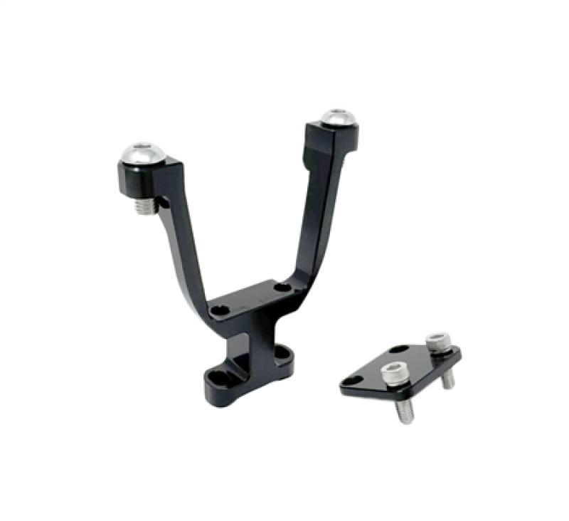 Torque Solution Subaru STI 04-22 Coolant Expansion Tank Pedestal - Black - TS-SU-679BK-P